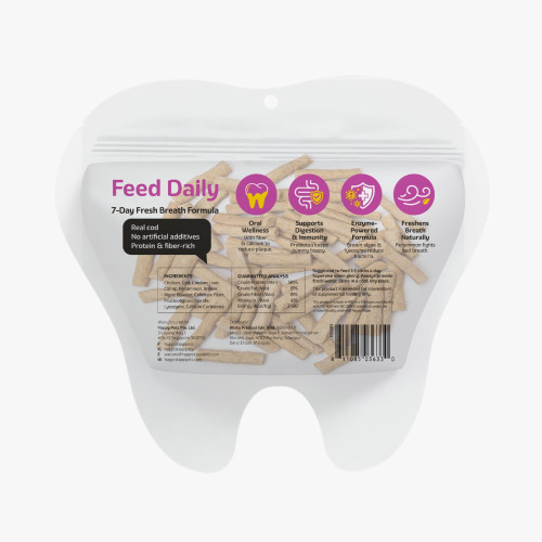 Happi Skippi ((Catnip Just Cod)) Freeze-Dried Dental Treats for Cats 凍乾貓咪潔齒零食 鱈魚+貓薄荷 30g (H5581) (EXP: 01月/2028) Happi Skippi ((Catnip Just Cod)) Freeze-Dried Dental Treats for Cats 凍乾貓咪潔齒零食 鱈魚+貓薄荷 30g (H5581) (EXP: 01月/2028)